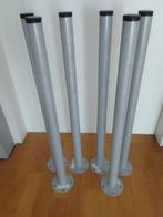 6 x IKEA Tafelpoot grijs (Vika Adils), Huis en Inrichting, Tafelonderdelen, Ophalen, Tafelpoot, Minder dan 50 cm, 50 tot 100 cm