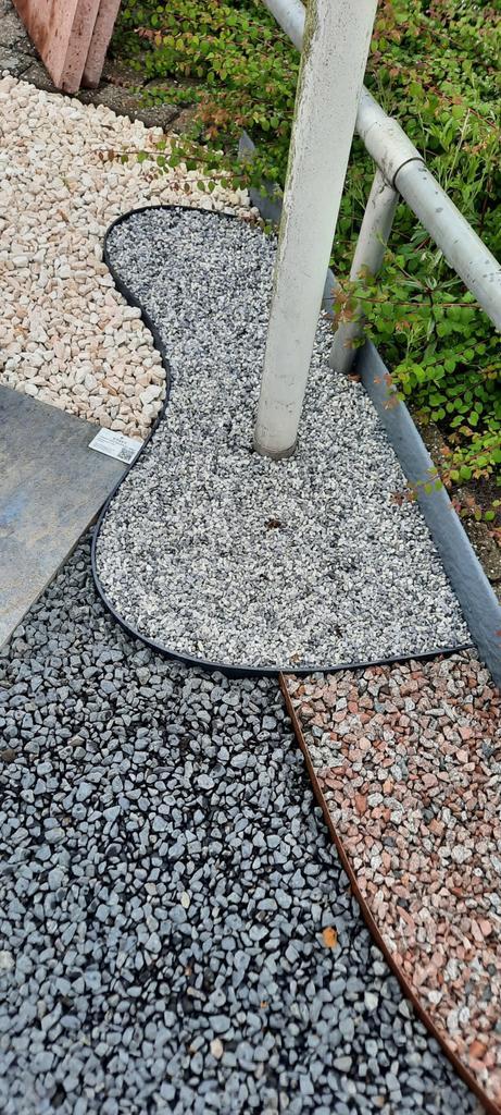 Icy Blue Split 5/8  1600 kilo, Tuin en Terras, Grind, Keien en Split, Nieuw, Split, Overige materialen, Ophalen of Verzenden