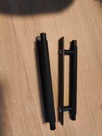 2x Zwart Stalen Meubel Deur Greep Beugel 18cm | Nieuw, Ophalen of Verzenden, Zo goed als nieuw, Overige materialen, Klink of Kruk