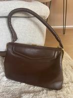 Vintage leren handtas, Ophalen of Verzenden