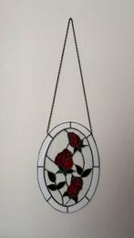 Tiffany Raamhanger met Rozen, Huis en Inrichting, Woonaccessoires | Wanddecoraties, Ophalen of Verzenden, Zo goed als nieuw