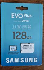 Samsung EVO plus geheugenkaart 128gb Nieuw microSD, Audio, Tv en Foto, Fotografie | Geheugenkaarten, Nieuw, Ophalen of Verzenden