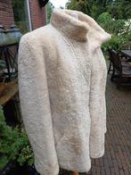 Schapenwollen jas shearling couture handmade 40 outdoor, Kleding | Dames, Jassen | Winter, Ophalen of Verzenden, Zo goed als nieuw