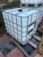 Ibc container - 1000 l vat - voederbak - drinkbak -, Kunststof, Ophalen of Verzenden, 150 liter of meer, Zo goed als nieuw