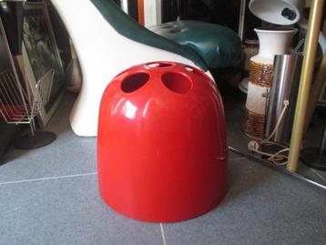 Dedalo paraplustandaard Artemide design jaren 60 70 rood  beschikbaar voor biedingen