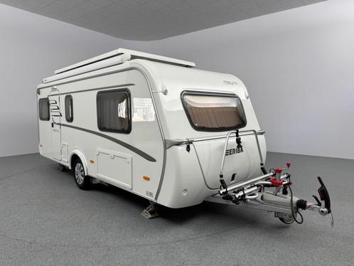 Eriba Feeling 470 Cassetteluifel Mover Fietsendrager, Caravans en Kamperen, Caravans, Bedrijf, Overige, Eriba, 2 aparte bedden