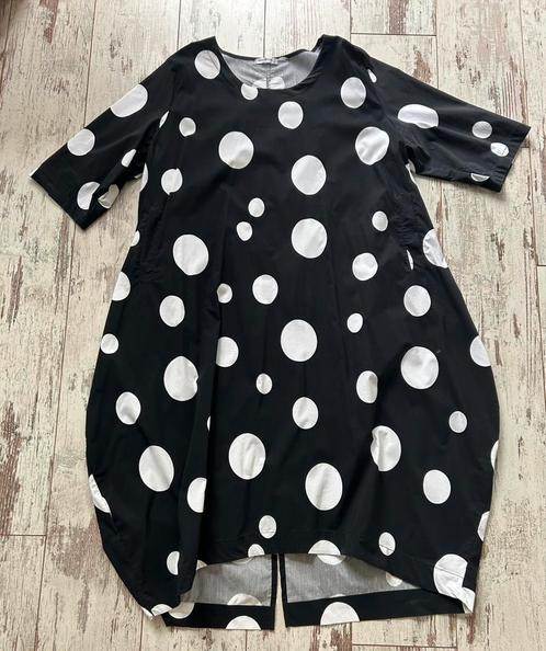 Nieuw! Ballon jurk van Moonshine mt. 2 valt groot!, Kleding | Dames, Jurken, Nieuw, Maat 46/48 (XL) of groter, Zwart, Onder de knie