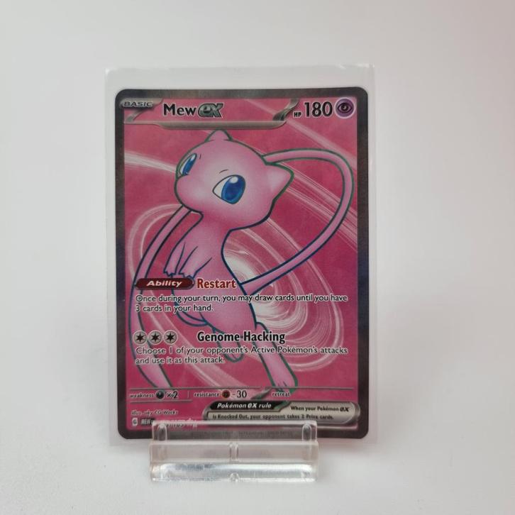 Mew ex #193 Pokemon Scarlet & Violet 151, Hobby en Vrije tijd, Gezelschapsspellen | Kaartspellen, Zo goed als nieuw