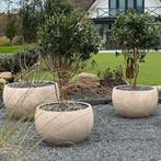 Terra Cerchio tuinpot Pietra set 112 & 91 cm NIEUW, Tuin en Terras, Ophalen, Nieuw, Rond