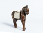 Houten beeld van Indiaas Marwari-paard, Ophalen of Verzenden