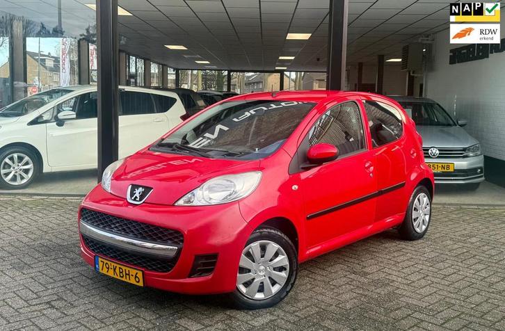 Peugeot 107 1.0-12V 5drs ELEKTR PACK | STUURBEKR | CV | NAP, Auto's, Peugeot, Bedrijf, Te koop, ABS, Airbags, Centrale vergrendeling