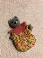 Broche beer, Ophalen of Verzenden, Zo goed als nieuw, Overige materialen