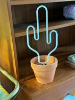 Neon cactus lamp, Ophalen, Zo goed als nieuw, Minder dan 50 cm