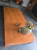Grote opiumtafel., Huis en Inrichting, Ophalen, Teakhout, 200 cm of meer, Zo goed als nieuw