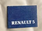 RENAULT R5    super5   instructieboekje.1985, Ophalen of Verzenden