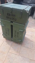 Leuk opbergmeubel van militaire kisten, Ophalen, Zo goed als nieuw, Minder dan 50 cm