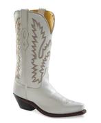 Dames cowboy laarzen western boots echt leder wit, Kleding | Dames, Schoenen, Nieuw, Ophalen of Verzenden, Hoge laarzen, Wit