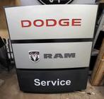 Grote reclame lichtbak / lichtreclame Dodge Ram Service, Verzamelen, Merken en Reclamevoorwerpen, Ophalen of Verzenden, Zo goed als nieuw