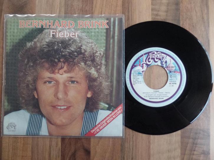 single  Bernhard Brink - Fieber*, Cd's en Dvd's, Vinyl Singles, Gebruikt, Single, Pop, 7 inch, Ophalen of Verzenden