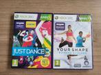 Just Dance 3 en Your Shape Fitness Evolved, XBOX 360 kinect, Nieuw, Ophalen of Verzenden