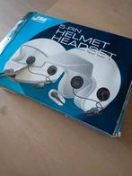 Headset JM oud model voor 2 helmen niet helemaal compleet, Motoren, Kleding | Motorhelmen, Ophalen of Verzenden, Tweedehands, Overige merken