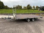 Hapert plateau aanhanger h2 al plat multi oprij 4x2 verlaagd, Auto diversen, Ophalen, Gebruikt