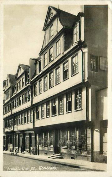 (381-219-049) Frankfurt Goethehaus beschikbaar voor biedingen