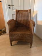2 rotan stoelen, Ophalen of Verzenden, Zo goed als nieuw, Bruin, Twee