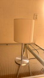 Lamp creme met stalen pootje, Ophalen, Zo goed als nieuw, Overige materialen, Minder dan 50 cm