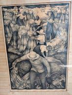 'De Oogst' van Willem van den Berg, Antiek en Kunst, Ophalen