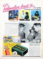 70+ vintage advertenties reclames Palmolive 1937-64 zeep, Ophalen