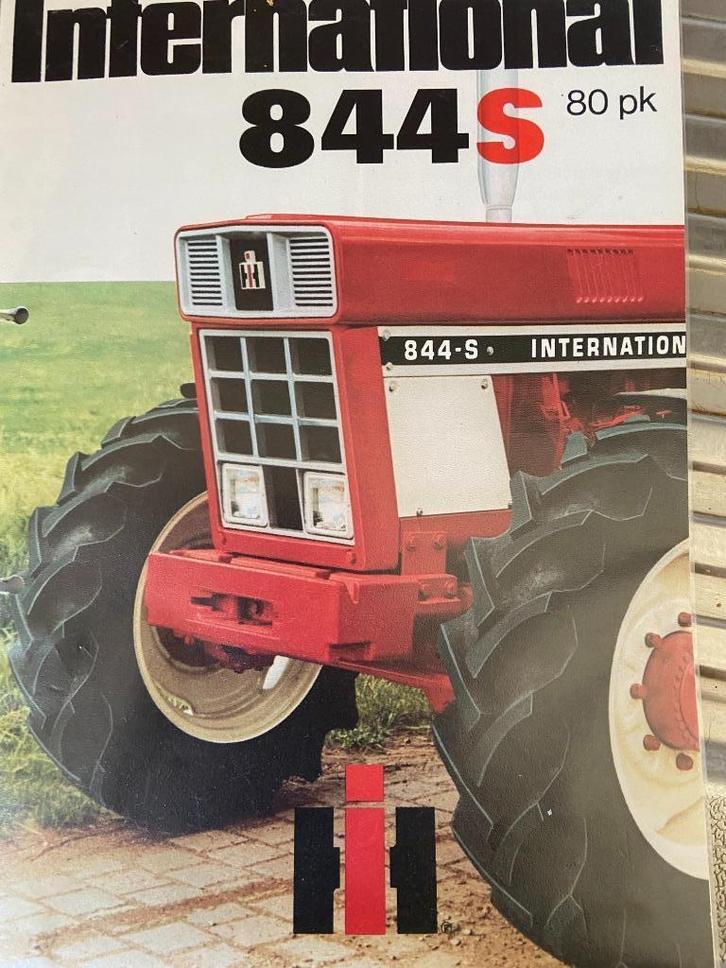 Tractorfolders, Boeken, Catalogussen en Folders, Gelezen, Folder, Ophalen of Verzenden
