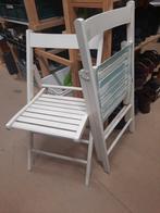 2 klapstoelen, Tuin en Terras, Ophalen, Gebruikt