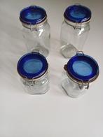 Vintage Fidenza made in Italy wekpoten glas, Ophalen of Verzenden, Gebruikt