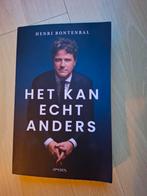 Henri Bontenbal Het kan echt anders, Ophalen of Verzenden, Zo goed als nieuw