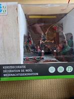 Kerstplaat met draaimolen en reuzenrad, Diversen, Kerst, Ophalen of Verzenden, Gebruikt