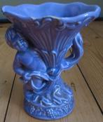 Te gekke retro vaas. Vintage vaas. Paarse vaas met schade, Gebruikt, Overige kleuren, Aardewerk of Porselein, Ophalen of Verzenden