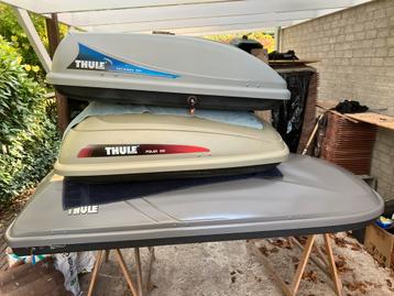 Thule dakkoffers in goede staat - klaar voor gebruik beschikbaar voor biedingen