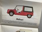 poster /folder van alle gangbare Citroën modellen van 1971., Ophalen of Verzenden, Zo goed als nieuw, Citroën