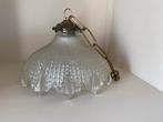 Holophane Hanglamp - Vintage/Antiek Stijl, Huis en Inrichting, Lampen | Hanglampen, Ophalen of Verzenden, Gebruikt, Glas, Minder dan 50 cm