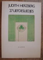 27 liefdesliedjes - Judith Herzberg, Boeken, Gedichten en Poëzie, Judith Herzberg, Ophalen of Verzenden, Zo goed als nieuw, Eén auteur