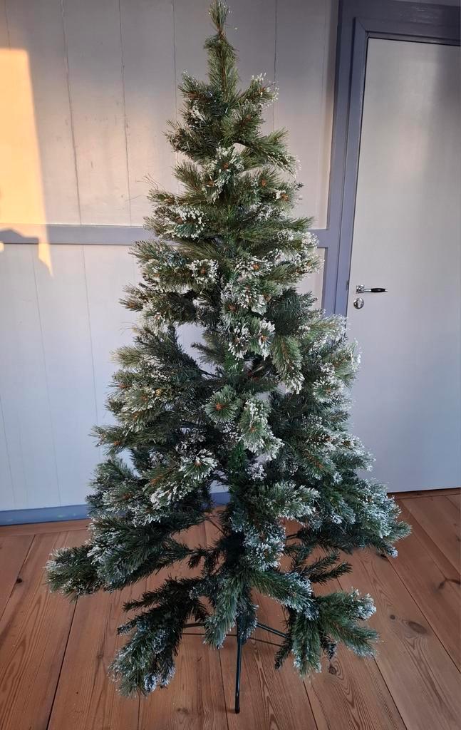 Mooie "Everlands" kunst kerstboom. 180cm., Diversen, Kerst, Zo goed als nieuw, Ophalen