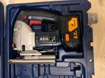 AEG accu decoupeerzaag 18V, Doe-het-zelf en Verbouw, Ophalen of Verzenden, Zo goed als nieuw
