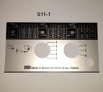 Nieuwe draaibank onderdelen Emco Machine Symboolplaatjes, Ophalen of Verzenden, Nieuw, Onderdeel