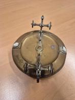 Antiek messing inktstel met camee decor, Ophalen of Verzenden