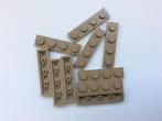 Lego 10 plaatjes 1x4 donker crème, Kinderen en Baby's, Speelgoed | Duplo en Lego, Ophalen of Verzenden, Nieuw, Losse stenen, Lego