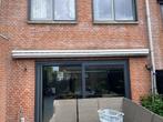 Zonnescherm 4,5 meter breed, Ophalen, Gebruikt, 450 cm of meer, Elektrisch