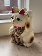 Gelukskat | Maneki neko | Lucky Cat | Spaarpot, Ophalen, Gebruikt, Dier