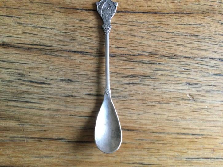 Thee lepel beeltenis geboorte Koning Willem Alexander, Huis en Inrichting, Keuken | Bestek, Gebruikt, Los bestek, Rvs of Chroom