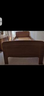 senioren bed, Ophalen, Strak, Eenpersoons, Bruin